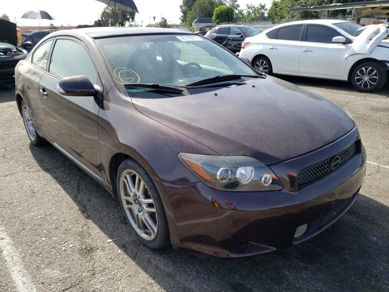 TOYOTA SCION TC 2008 with VIN JTKDE167380241861 - Photo from auction