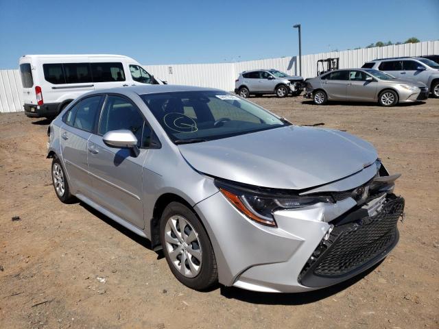 TOYOTA COROLLA LE 2021 with VIN JTDEPMAE1MJ184125 - Photo from auction
