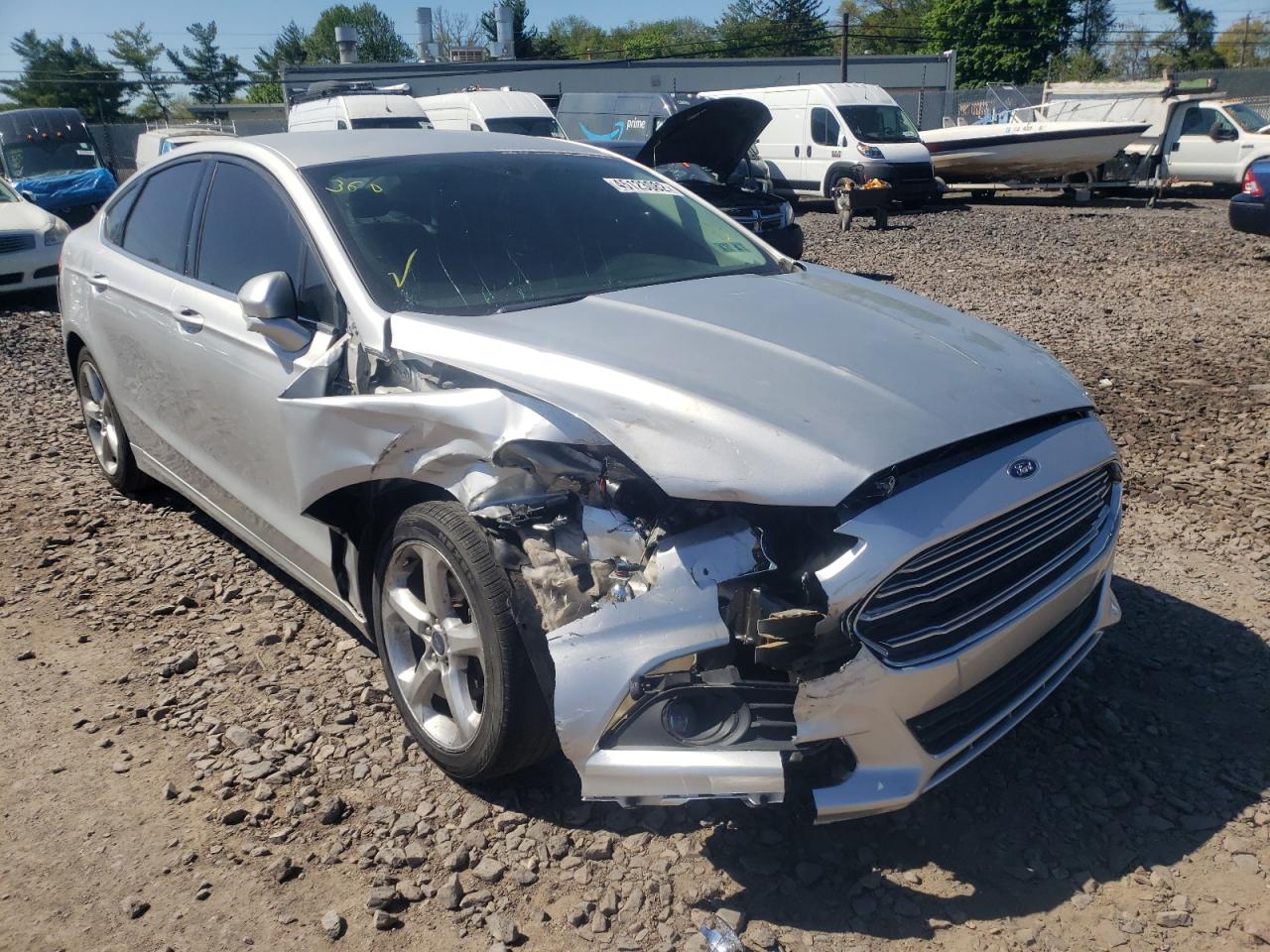 FORD FUSION SE 2016 with VIN 3FA6P0HD8GR149043 - Photo from auction