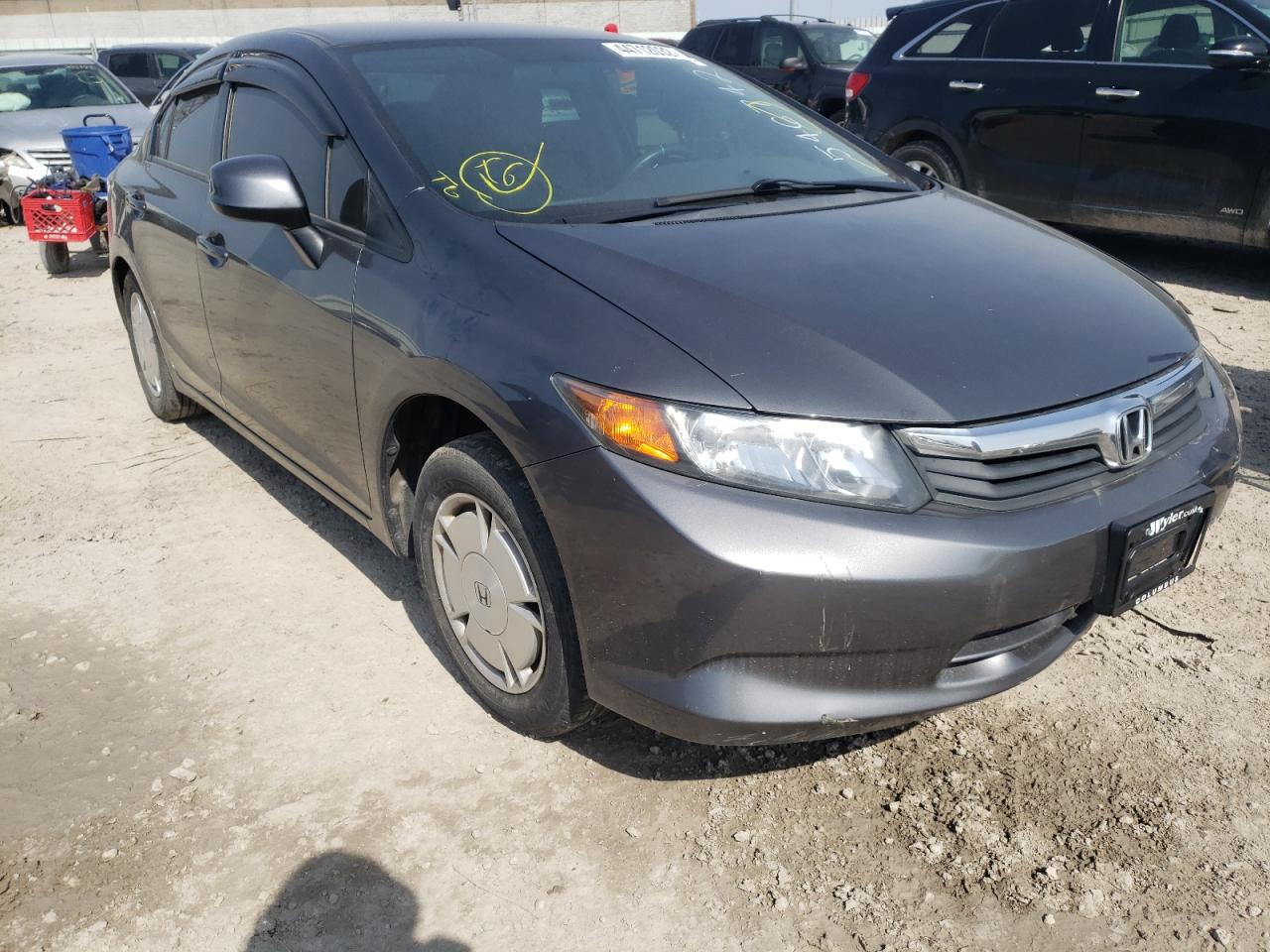 HONDA CIVIC HF 2012 with VIN 2HGFB2F63CH546742 - Photo from auction
