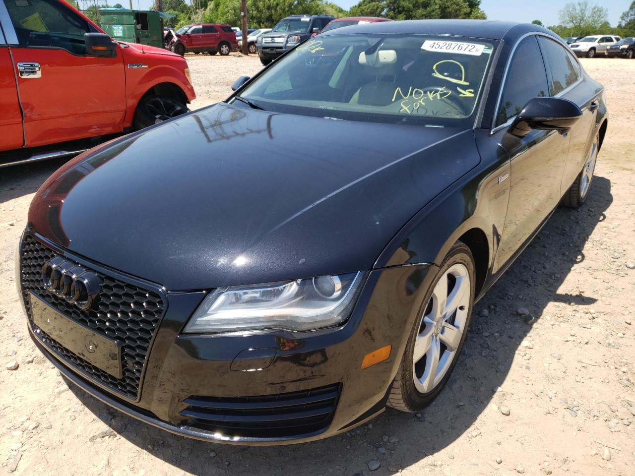 Photo 2 from auction – 2012 AUDI A7 PRESTIG with VIN WAUSGAFC9CN001776