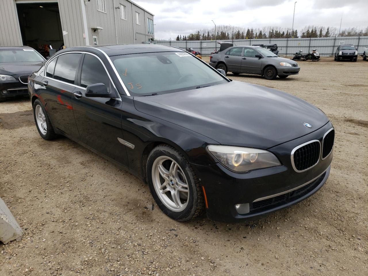 BMW 750 LI 2009 with VIN WBAKB83569CY60129 - Photo from auction