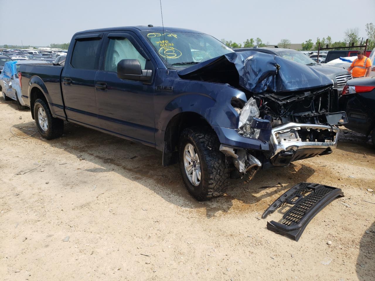 FORD F150 SUPER 2016 with VIN 1FTFW1EF8GFD04826 - Photo from auction