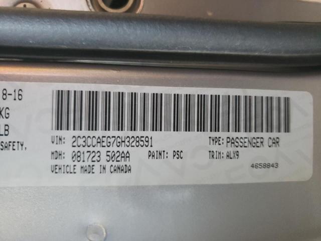 Photo 10 from auction – 2016 CHRYSLER 300C with VIN 2C3CCAEG7GH328591