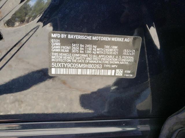 Photo 10 from auction – 2021 BMW X3 XDRIVEM with VIN 5UXTY9C05M9H80263