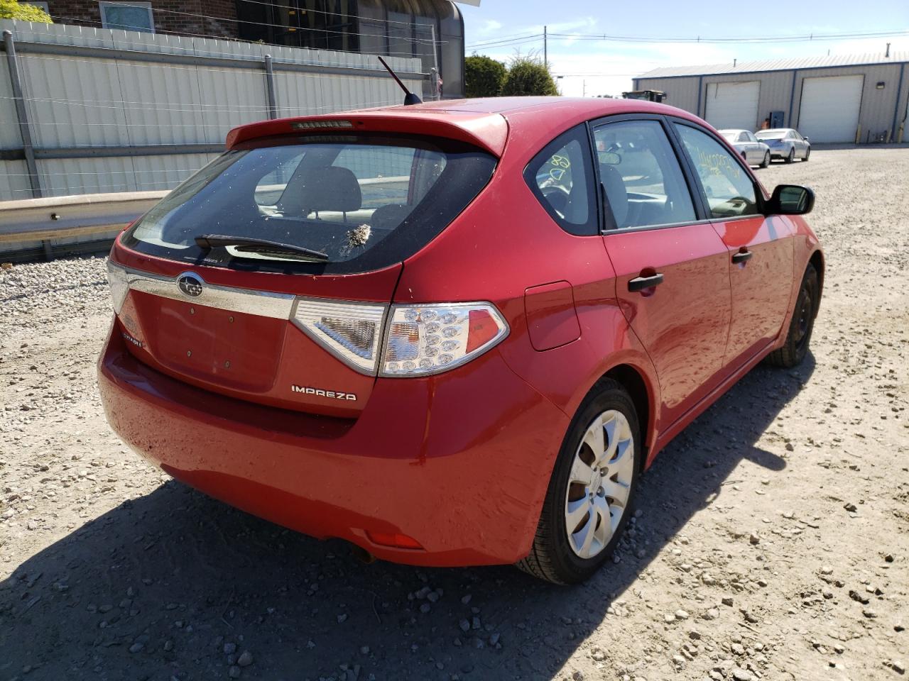 Photo 4 from auction – 2008 SUBARU IMPREZA 2. with VIN JF1GH61668G810464