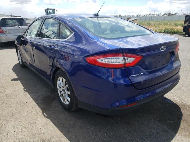Photo 3 from auction – 2016 FORD FUSION S with VIN 3FA6P0G77GR397747