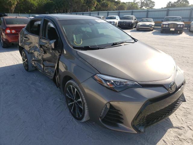 TOYOTA COROLLA L 2018 with VIN 5YFBURHE3JP837186 - Photo from auction