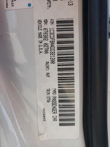 Photo 10 from auction – 2013 DODGE DART SXT with VIN 1C3CDFBA4DD321200