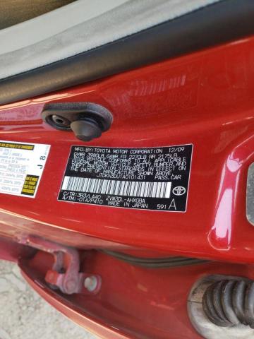 Photo 10 from auction – 2010 TOYOTA PRIUS with VIN JTDKN3DU1A0101431