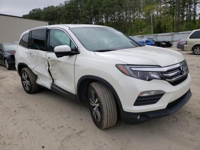HONDA PILOT EXL 2018 with VIN 5FNYF6H57JB008555 - Photo from auction