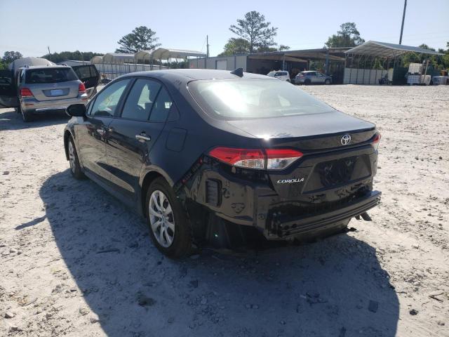 Photo 3 from auction – 2022 TOYOTA COROLLA LE with VIN 5YFEPMAE6NP305096