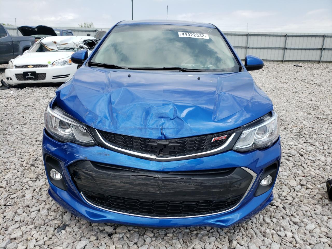 Photo 9 from auction – 2020 CHEVROLET SONIC LT with VIN 1G1JD5SB7L4142372