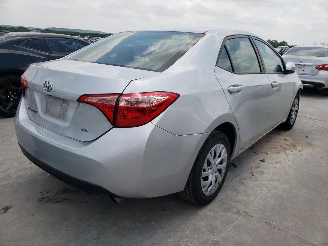 Photo 4 from auction – 2019 TOYOTA COROLLA L with VIN 5YFBURHE0KP885309