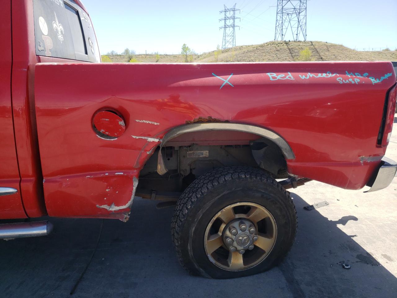 Photo 9 from auction – 2006 DODGE RAM 2500 S with VIN 1D7KS28C16J214890