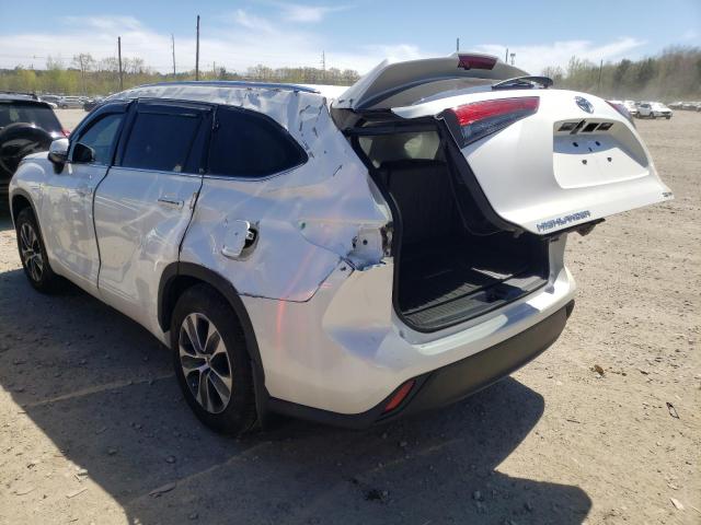 Photo 3 from auction – 2021 TOYOTA HIGHLANDER with VIN 5TDGZRBH2MS131073