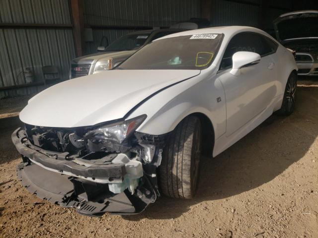 Photo 2 from auction – 2017 LEXUS RC 200T with VIN JTHHA5BCXH5007538