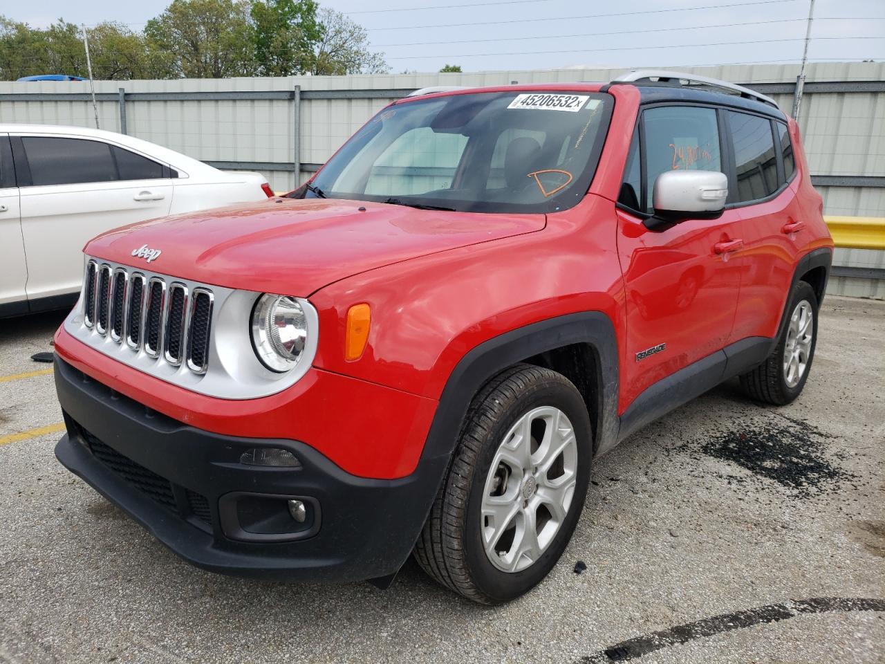 Photo 2 from auction – 2018 JEEP RENEGADE L with VIN ZACCJADB1JPJ16795