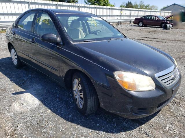KIA SPECTRA EX 2008 with VIN KNAFE122185500924 - Photo from auction