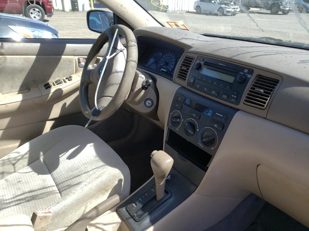 Photo 9 from auction – 2007 TOYOTA COROLLA CE with VIN JTDBR32E970123668