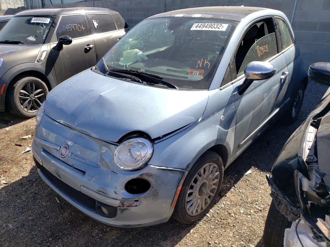 Photo 2 from auction – 2013 FIAT 500 LOUNGE with VIN 3C3CFFCR4DT573814