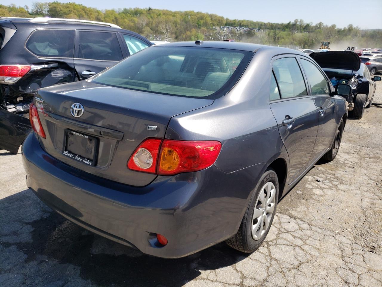 Photo 4 from auction – 2010 TOYOTA COROLLA BA with VIN JTDBU4EE0AJ060865