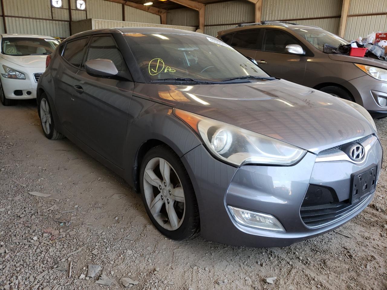 HYUNDAI VELOSTER 2014 with VIN KMHTC6AD0EU211395 - Photo from auction
