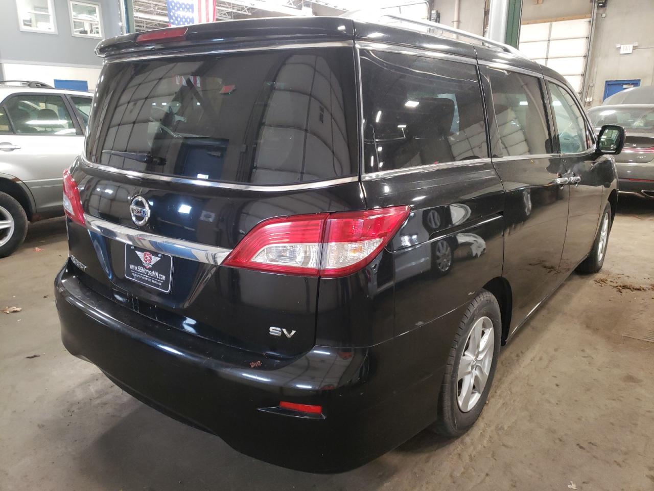 Photo 4 from auction – 2012 NISSAN QUEST S with VIN JN8AE2KP0C9048999