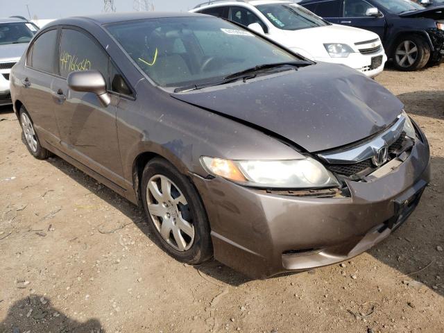 HONDA CIVIC LX 2009 with VIN 19XFA16559E005473 - Photo from auction