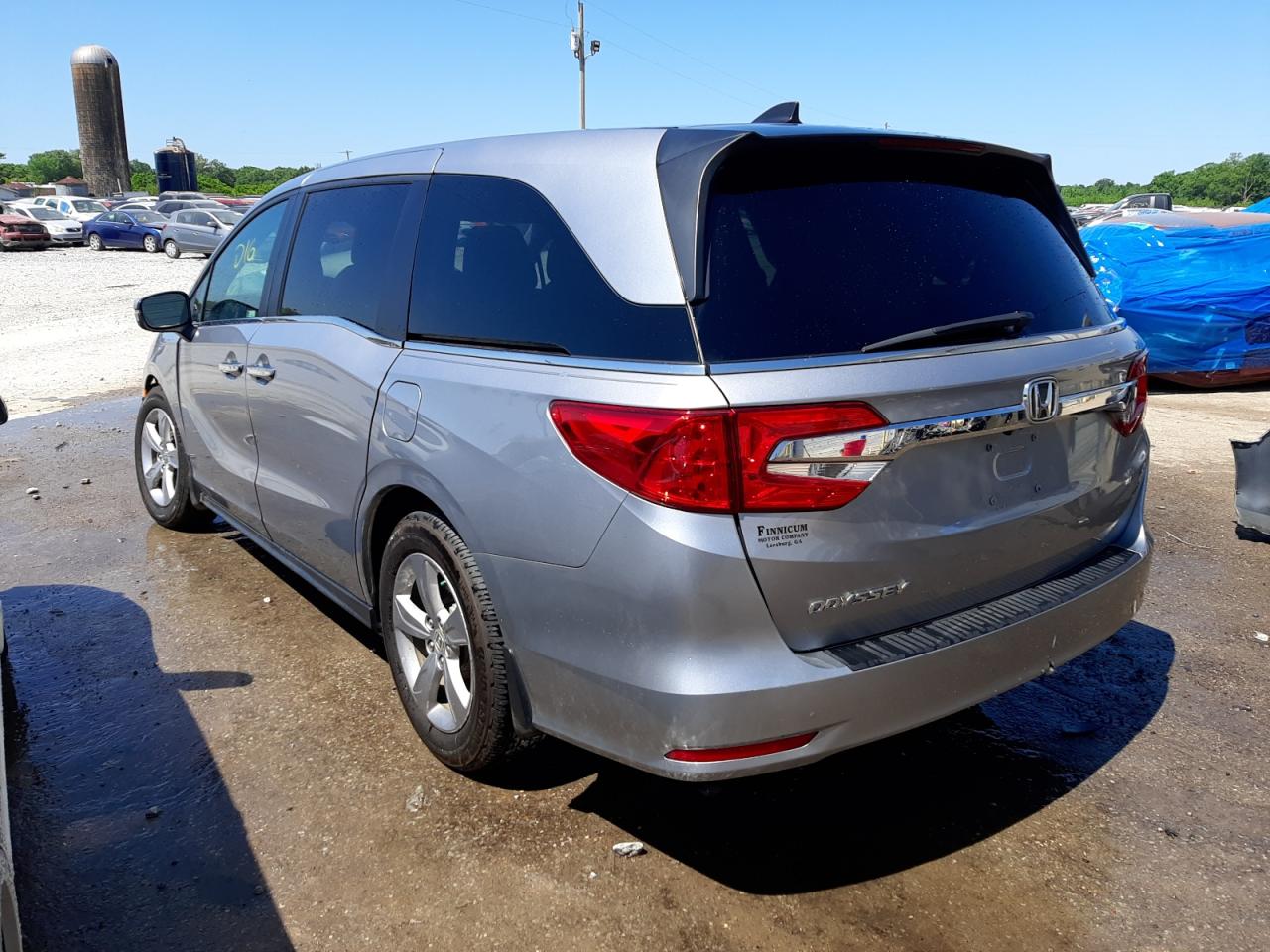 Photo 3 from auction – 2018 HONDA ODYSSEY EX with VIN 5FNRL6H76JB083049