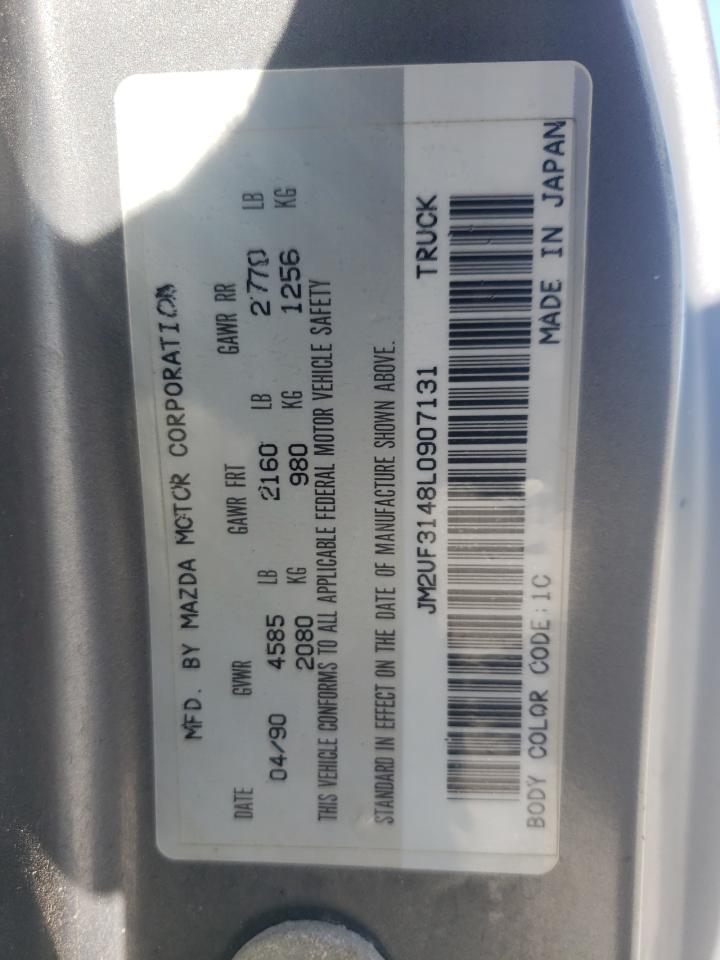 Photo 10 from auction – 1990 MAZDA B2600 CAB with VIN JM2UF3148L0907131