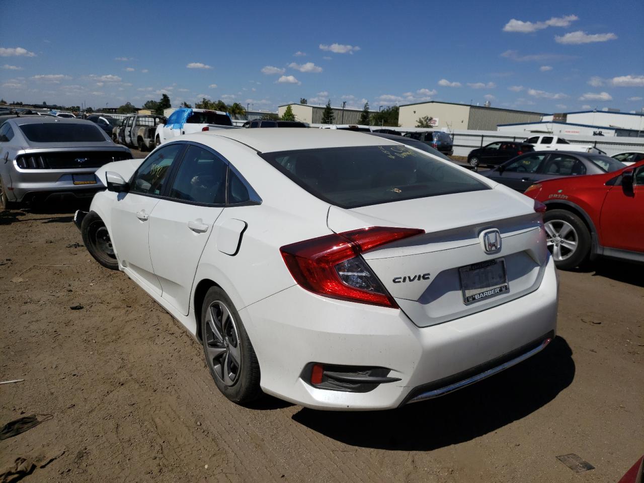 Photo 13 from auction – 2020 HONDA CIVIC LX with VIN 19XFC2F63LE203131