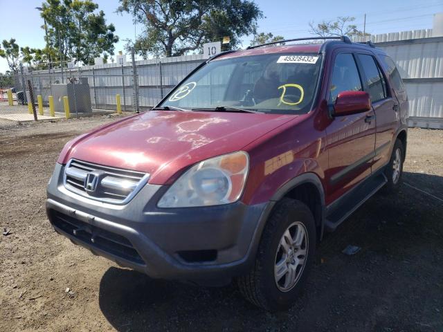 Photo 2 from auction – 2004 HONDA CR-V EX with VIN JHLRD78874C059777