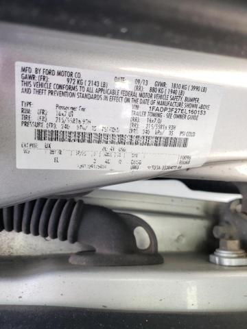 Photo 10 from auction – 2014 FORD FOCUS SE with VIN 1FADP3F27EL160153