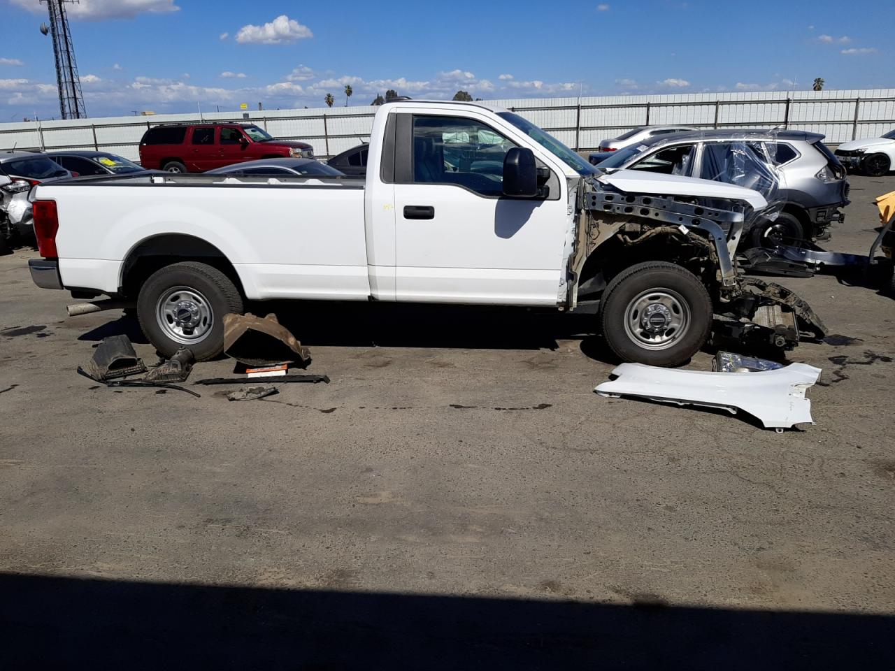 Photo 9 from auction – 2021 FORD F250 SUPER with VIN 1FTBF2AN3MEE10443