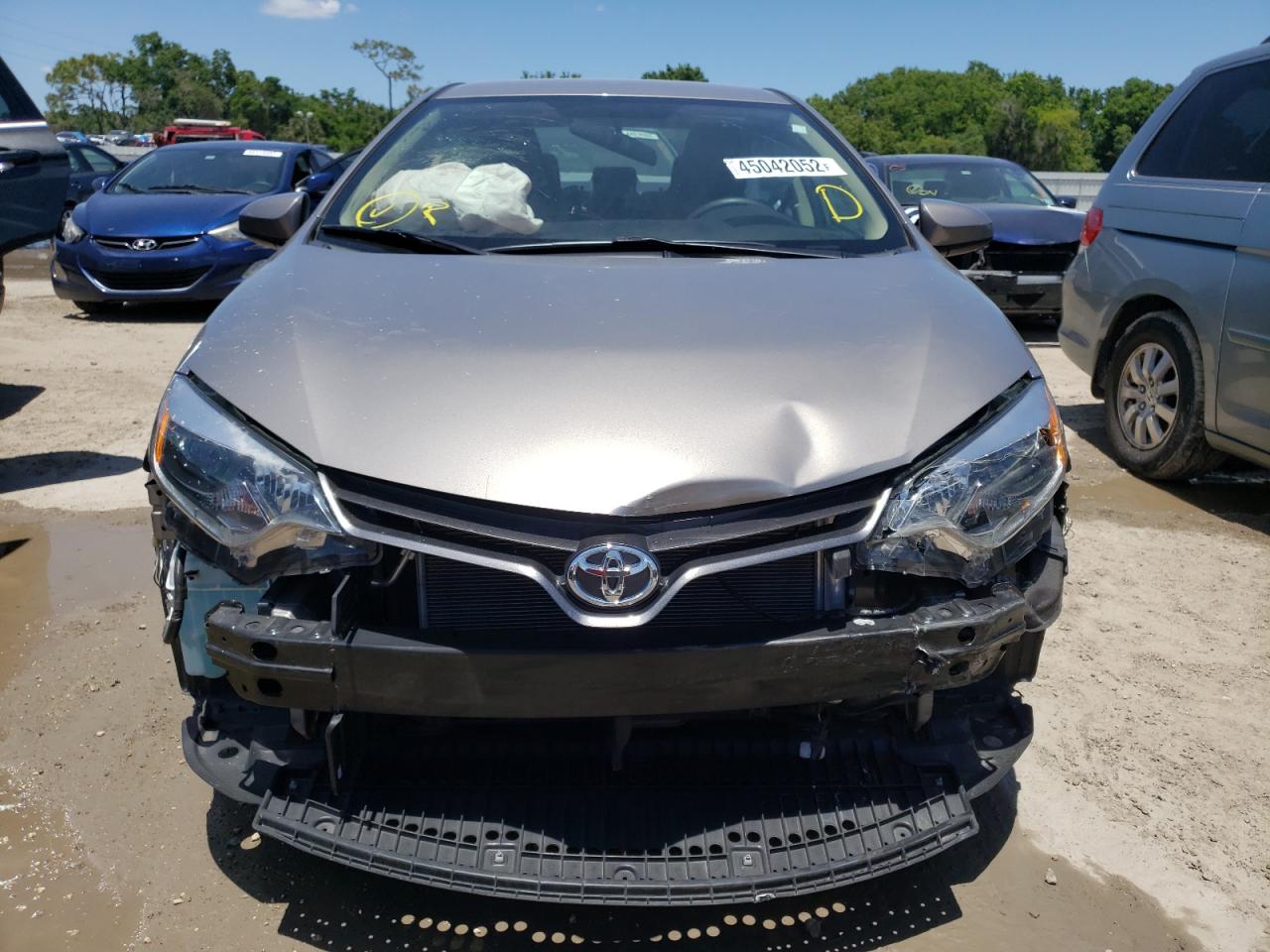 Photo 9 from auction – 2015 TOYOTA COROLLA L with VIN 2T1BURHE7FC284405
