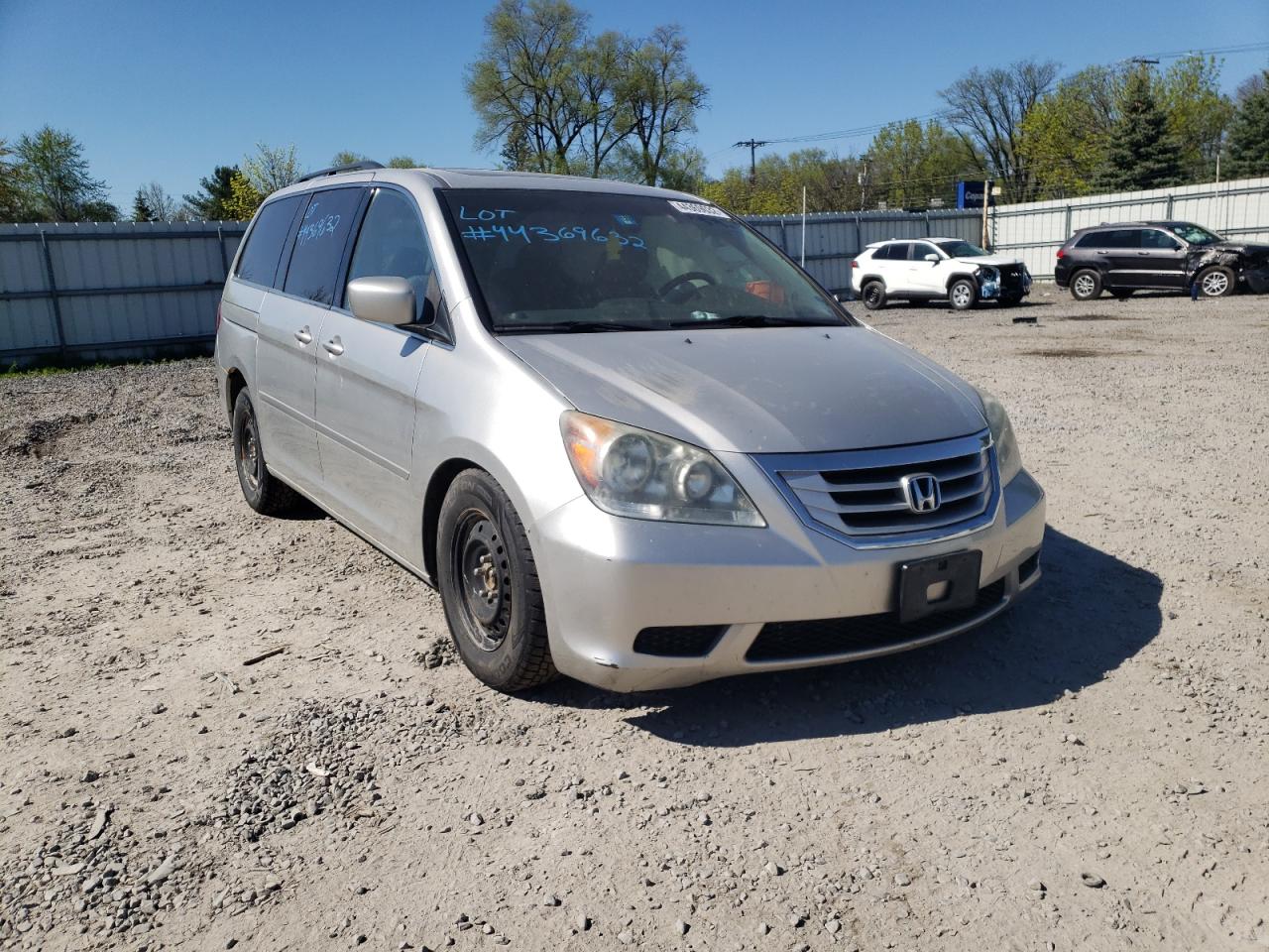 HONDA ODYSSEY EX 2009 with VIN 5FNRL38779B003719 - Photo from auction