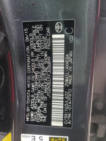 Photo 10 from auction – 2015 TOYOTA PRIUS V with VIN JTDZN3EU1FJ036899