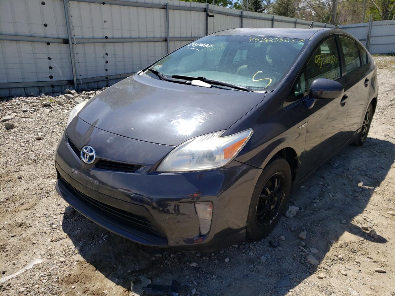 Фото 2 с аукциона – 2012 TOYOTA PRIUS с VIN JTDKN3DU0C5380957