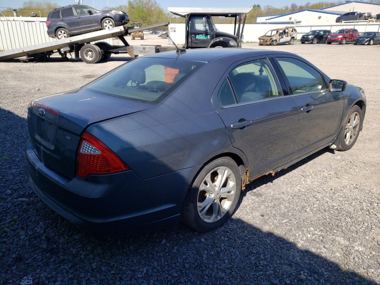 Photo 4 from auction – 2012 FORD FUSION SE with VIN 3FAHP0HA2CR308521