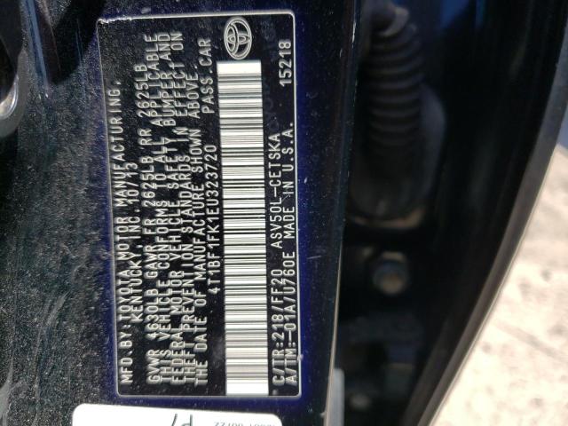 Photo 10 from auction – 2014 TOYOTA CAMRY L/SE with VIN 4T1BF1FK1EU323720