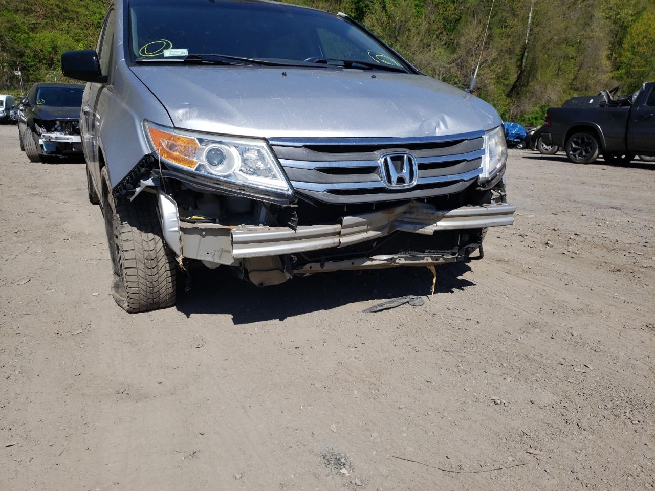 Photo 20 from auction – 2011 HONDA ODYSSEY EX with VIN 5FNRL5H64BB080704