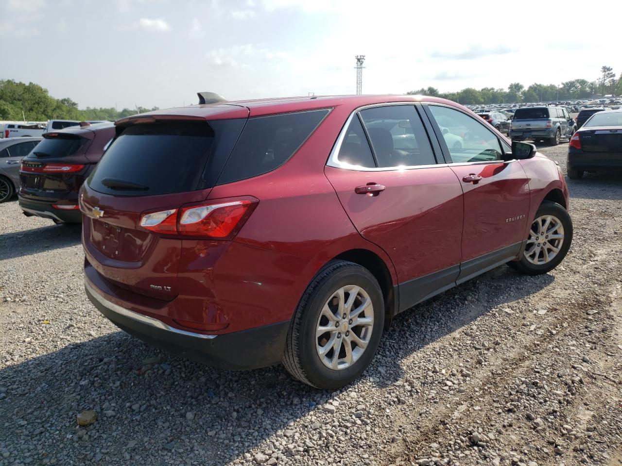 Photo 4 from auction – 2019 CHEVROLET EQUINOX LT with VIN 2GNAXUEV5K6299790