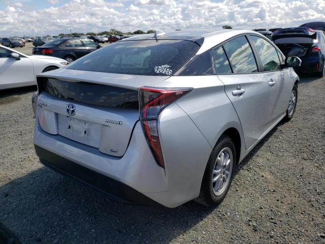 Photo 4 from auction – 2017 TOYOTA PRIUS with VIN JTDKARFU2H3041034