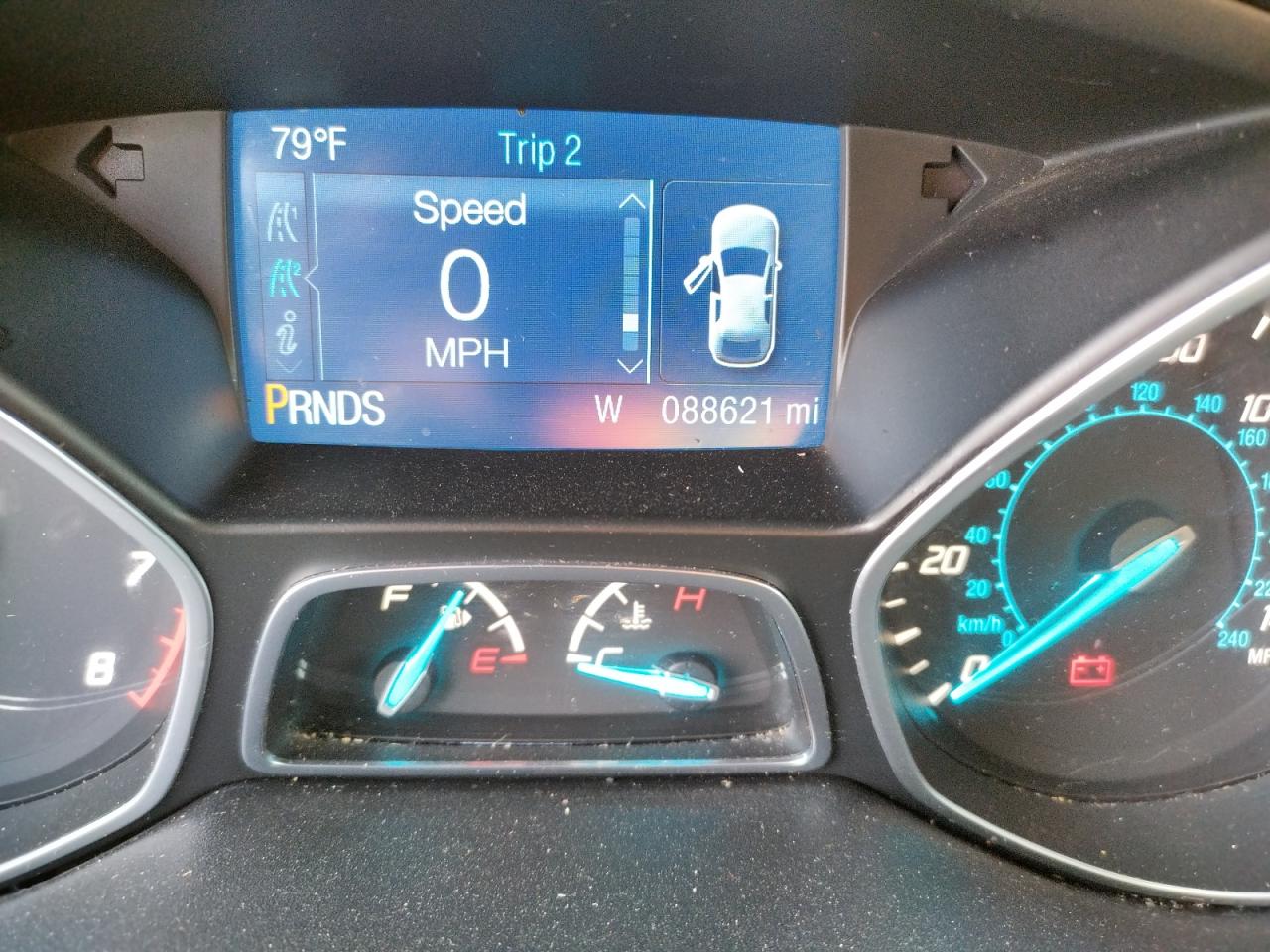 Photo 8 from auction – 2014 FORD ESCAPE S with VIN 1FMCU0F75EUC35401