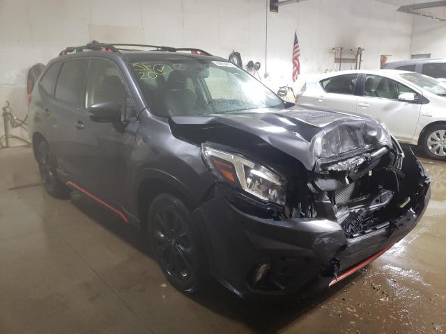 SUBARU FORESTER S 2020 with VIN JF2SKARC7LH556321 - Photo from auction