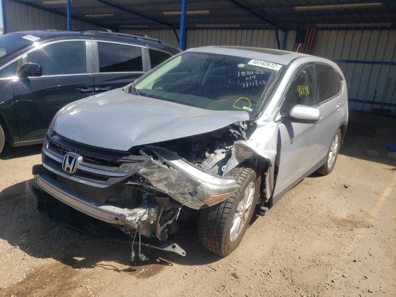 Photo 2 from auction – 2014 HONDA CR-V EX with VIN 2HKRM4H53EH638658