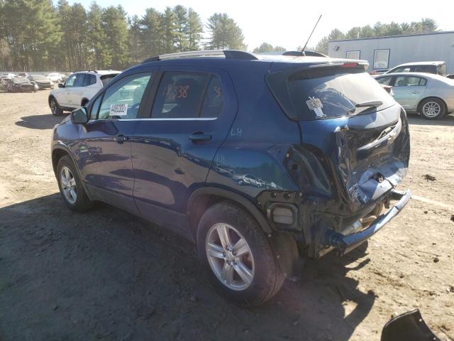 Photo 3 from auction – 2020 CHEVROLET TRAX 1LT with VIN 3GNCJPSB0LL189040