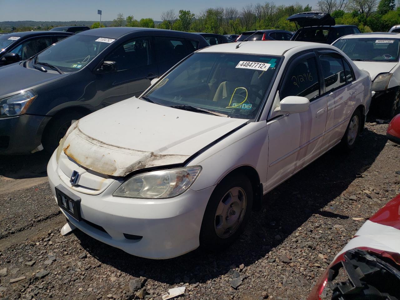 Photo 2 from auction – 2005 HONDA CIVIC HYBR with VIN JHMES95635S010761