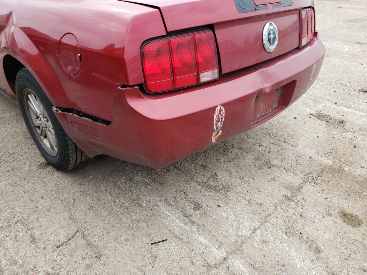Photo 9 from auction – 2008 FORD MUSTANG with VIN 1ZVHT80N785116263